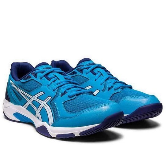 [Original] Sepatu Badminton Pria Asics Gel Rocket 10 Men'S Badminton Shoes - Blue Terbatas