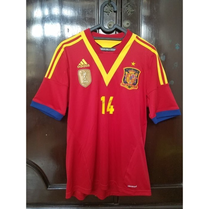 ✅Baru Jersey Original Spanyol Home 2013-14 Terbatas