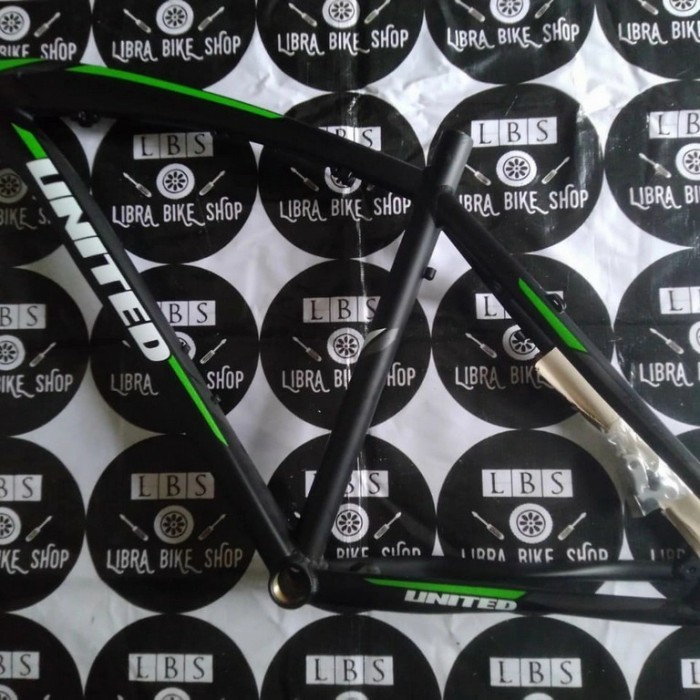 ✅New Frame United Dominate 079 Mtb 26 Green L Frame 26 United Dominate 079 Berkualitas