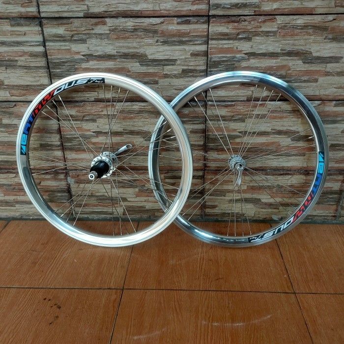 ✅New Wheelset 20 451 Gt Half5 Rim Brake Silver Jump Hole Like Raze Xlr8 Terbatas