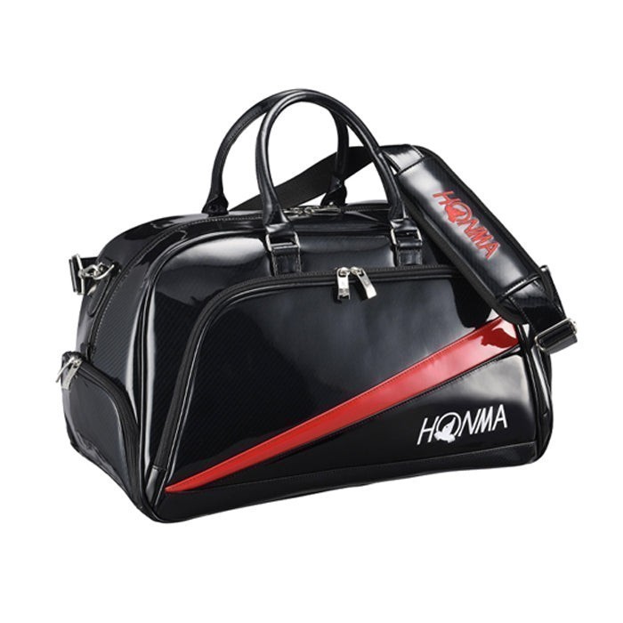 ✅Baru Tas Golf Boston Bag Honma Black List Red Honma Boston Bag Berkualitas