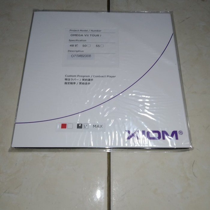 ✅Baru Xiom Omega Vii Tour I Custom 48 Degree Terbaru