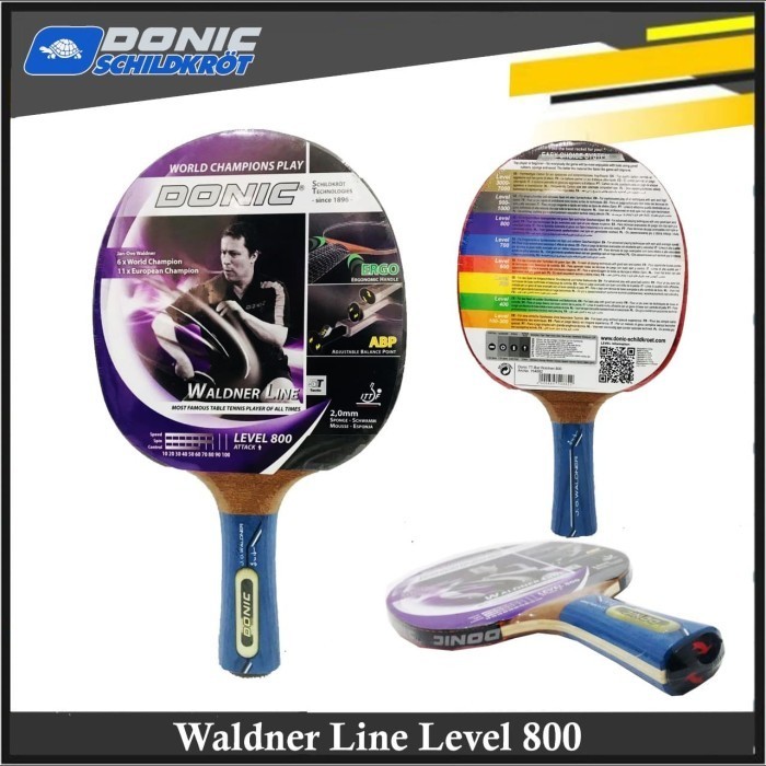 ✅Baru Bat Pingpong / Tenis Meja Donic Schildkrot - Waldner Line 800 Diskon