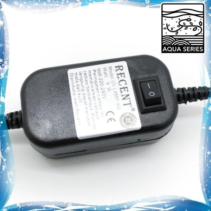 Lampu Uv Aquarium Akuarium Aquascape Kolam Celup Recent 9 Watt 25Cm