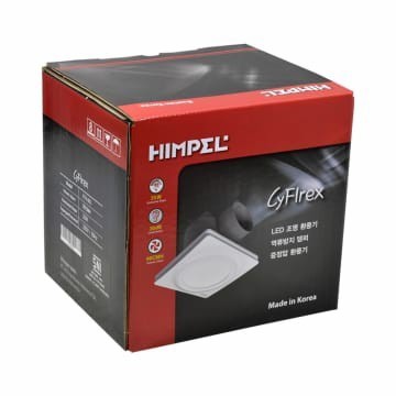 ✅Ori Himpel Exhaust Fan Cyflex Led Air Ventilator Lampu Diskon