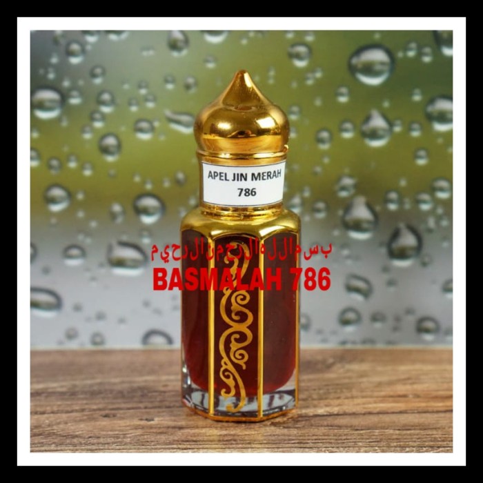 ✅New Ori Minyak Apel - Jin 786 Merah 12 Ml - Minyak Hikmah - Bukan Misik Hitam Berkualitas