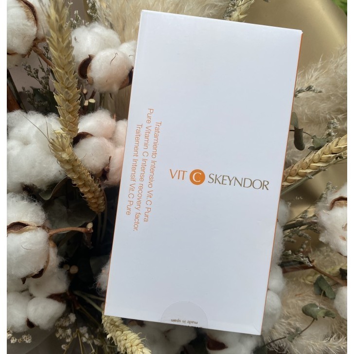 ✅New Ori Skeyndor Pure Vitamin C Intense Recovery Factor Box 3X12Ml Berkualitas