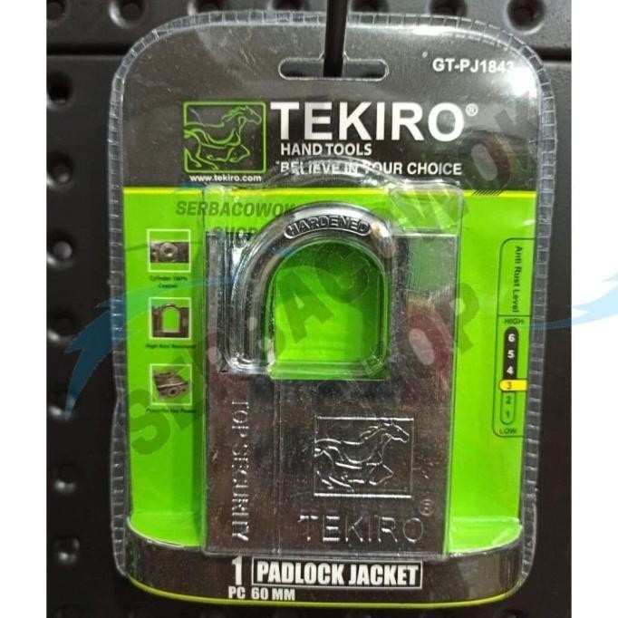 NEW PRODUK TEKIRO GEMBOK JAKET 60 MM GEMBOK PUTIH JACKET TEKIRO TERMURAH 