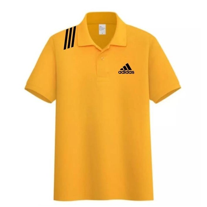 Limited - Kaos Kerah Pria  / Kaos Polo Shirt Adidas / Size M-L-XL-XXL ,.