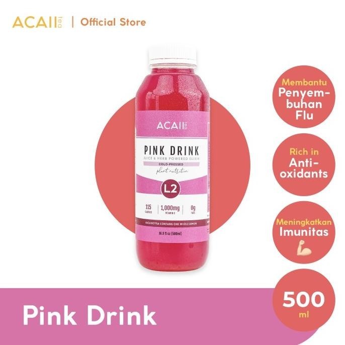 

Recomend Acaii Tea Pink Drink 500ml ~