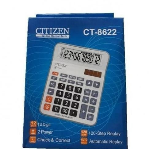 

Baru KALKULATOR / CALCULATOR CITIZEN CT 8622 CT-8622 .,