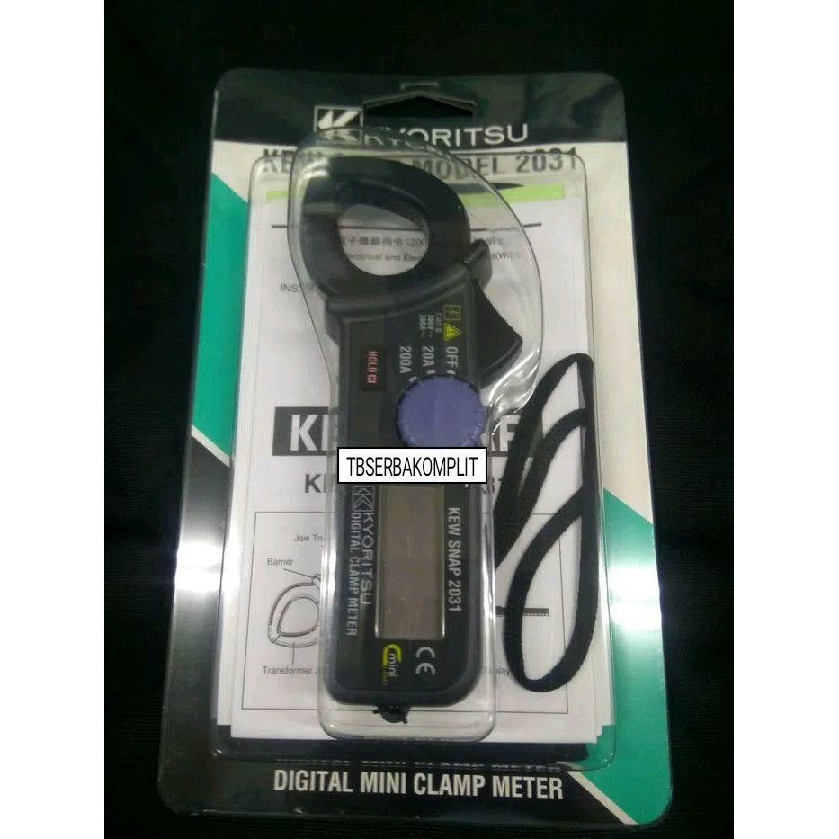 ✅Sale Kyoritsu 2031 Mini Digital Tang Ampere Meter Ac Clamp Meter Kew2031 Terbaru
