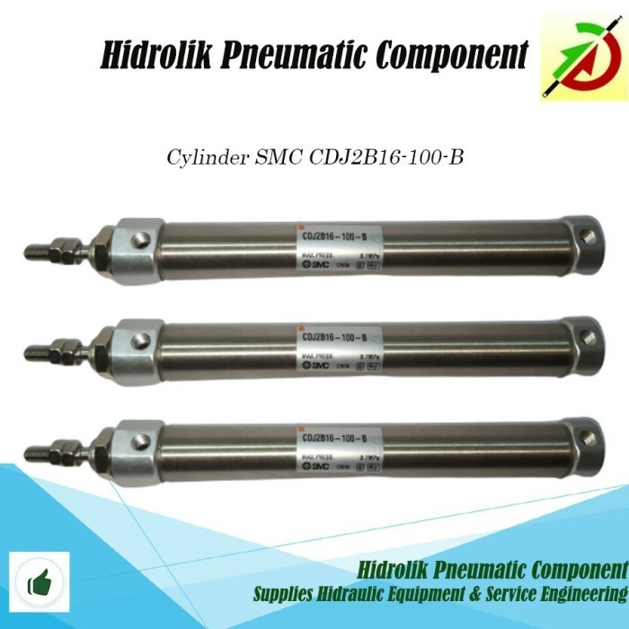 ✅Ready Cylinder Smc Cdj2B16-100-B / Air Cylinder Series Cdj Bore 16 Diskon