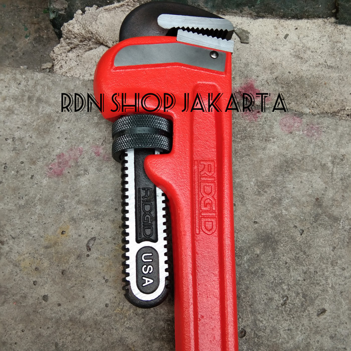 ✨New Kunci Pipa Ridgid 8 Inch No Cat.31005 Kunci Pipa Ridgid Usa Terbatas