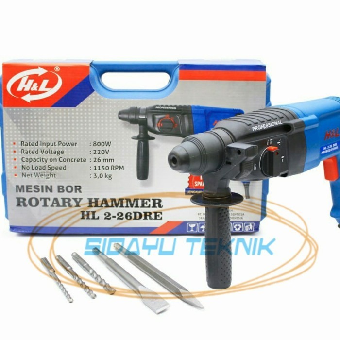 ✨New Ori Mesin Bor Rotary Hammer Berkualitas