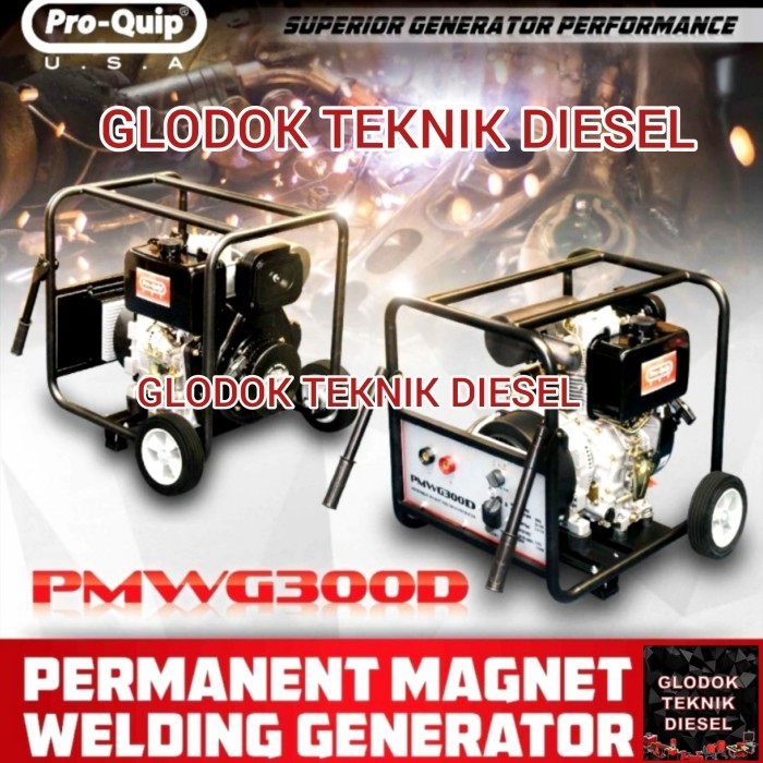 ✨New Ori Genset Las Proquip Pmwg 300 D Welding Generator Proquip Pmwg300D Terbatas