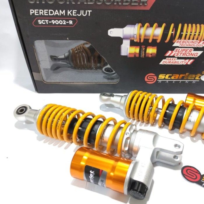 [Ori] Sok Shockbreaker Shock Tabung Aerox 155 Tabung Bawah Scarlet Sct-9002 Limited
