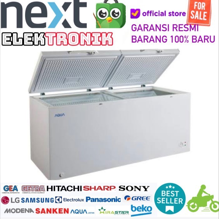 [New] Aqua Aqf 450R Chest Freezer Aqf450R Garansi Resmi 429 Liter Terbatas