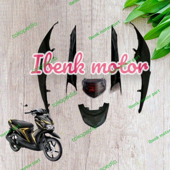 [Original] Full Body Belakang Set Lampu Yamaha Mio Soul Gt 115 Warna Hitam Diskon