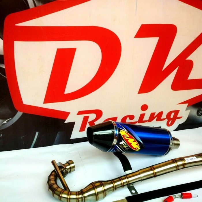 [Original] Knalpot Racing Honda Crf 150 Fmf Blue Fullsystem High Peforma Terbaru