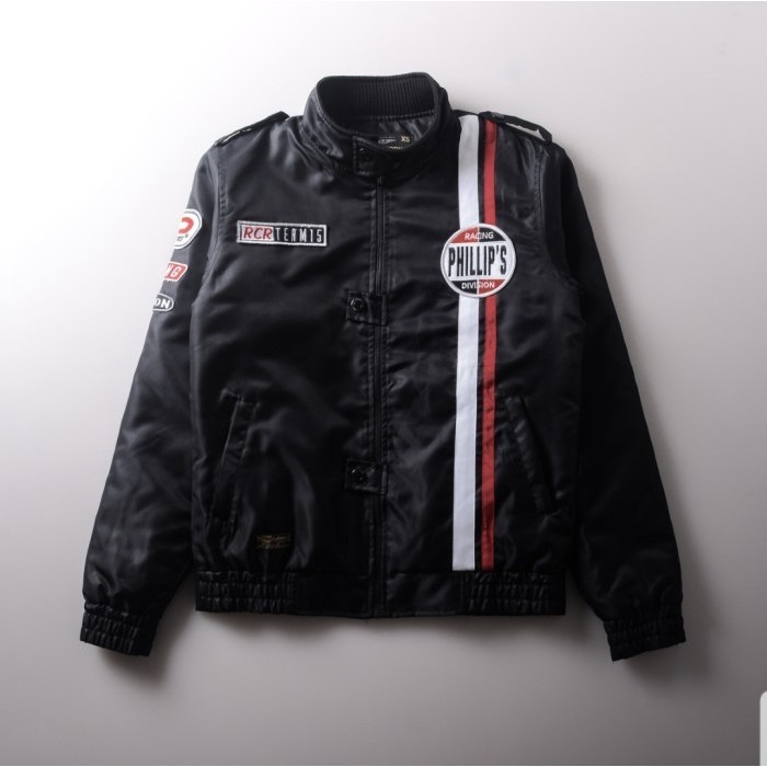 [New] Phillip Works Racing Division Black Riding  Original Phillip Works Terbatas