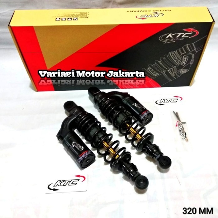 [Ori] Shock Ktc Evo Rx King-Khariama 320Mm Black Series As Gold Ktc Racing Diskon