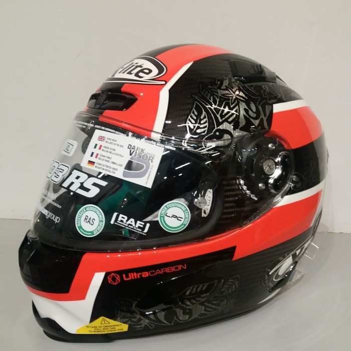 [Ori] Helm X-Lite 803 Rs U.Carbon Petrucci 021  X-803  Petrucci Nolan Terbaru