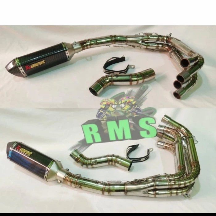 [Original] Knalpot Sc Project Carbon Motor Zx25R Zx 25 R Fullsystem 2Opsi Header Berkualitas