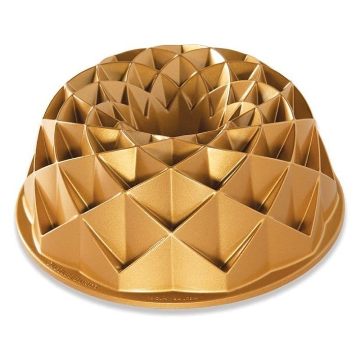 

[New Ori] Nordic Ware Bundt Jubilee Pan Gold Loyang Kue Bulat Nordic Berkualitas