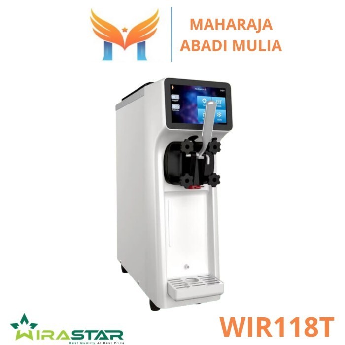[New] Mesin Es Krim Soft 1 Tuas Wirastar Wir-118T Soft Ice Cream Terbaru