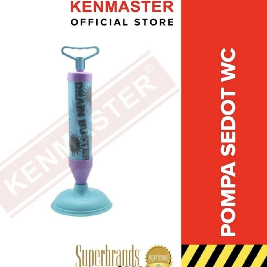 Pompa Sedot Wc Kenmaster / Drain Buster / Pompa Anti Mampet Drain Buster / Alat Sedot Wastafel Wc Ka