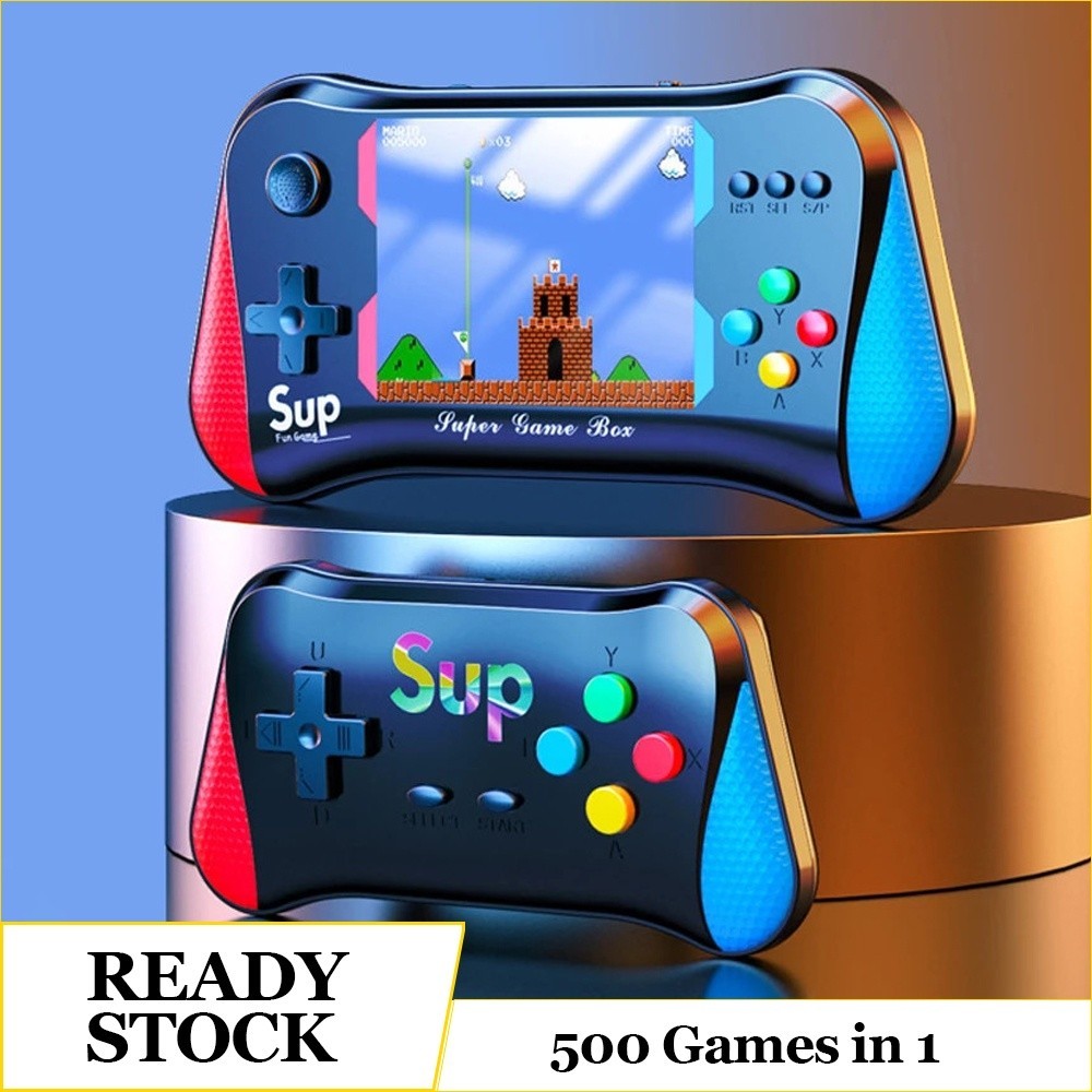 [LIMITED QUALITY] Gameboy Game Konsol Retro 500 Games Mini Portabel 8 BIT SUP Game Boy 2Player