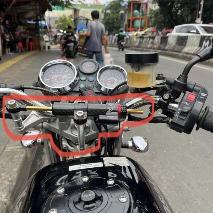 ✅Baru Stabilizer Matris Carbon Dan Breket Bpro Seken Ninja Ss R Terbatas