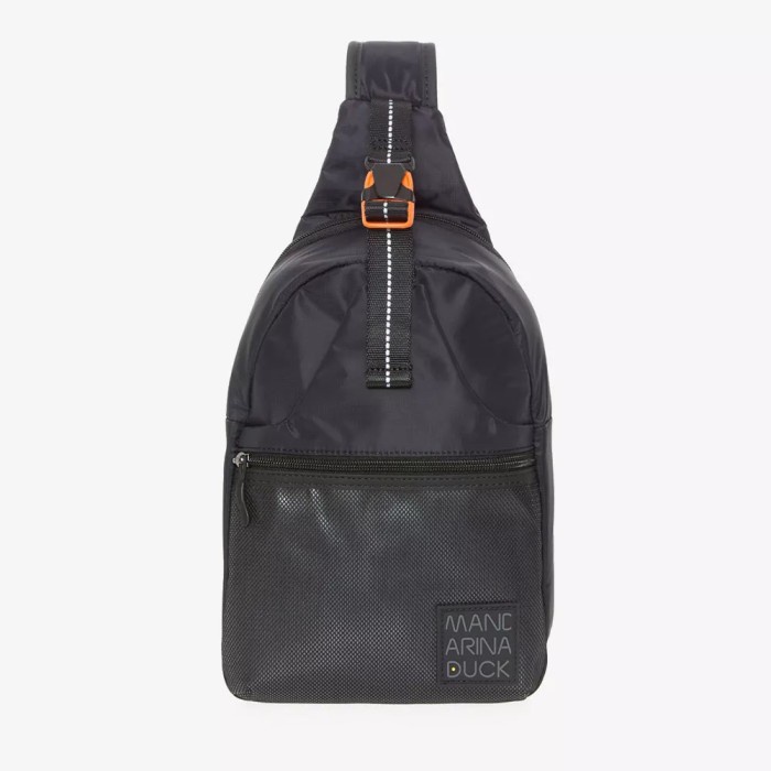 ✅New Mandarina Duck Spirit Sling Bag - Black Limited