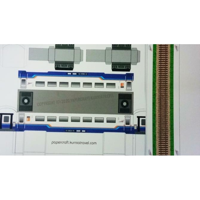 

Pola Papercraft Kereta Eksekutif Biru