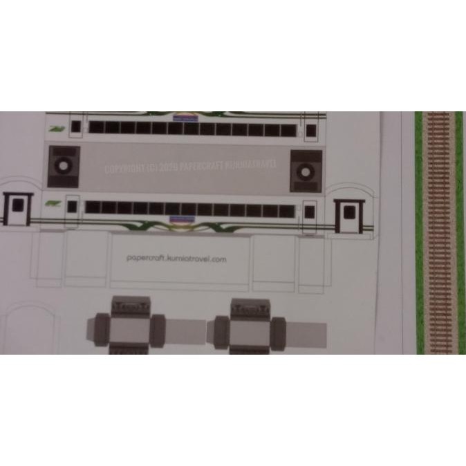 

Pola Papercraft Kereta Argo Bromo Anggrek Go Green