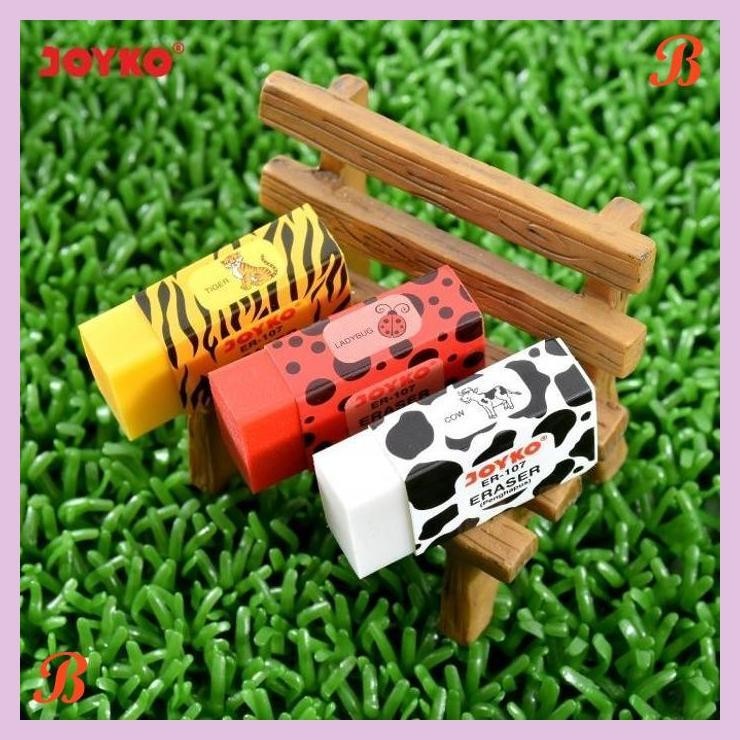 

| KG | JOYKO ERASER PENGHAPUS JOYKO MOTIF HEWAN BINATANG LUCU ER-107 [30PCS]