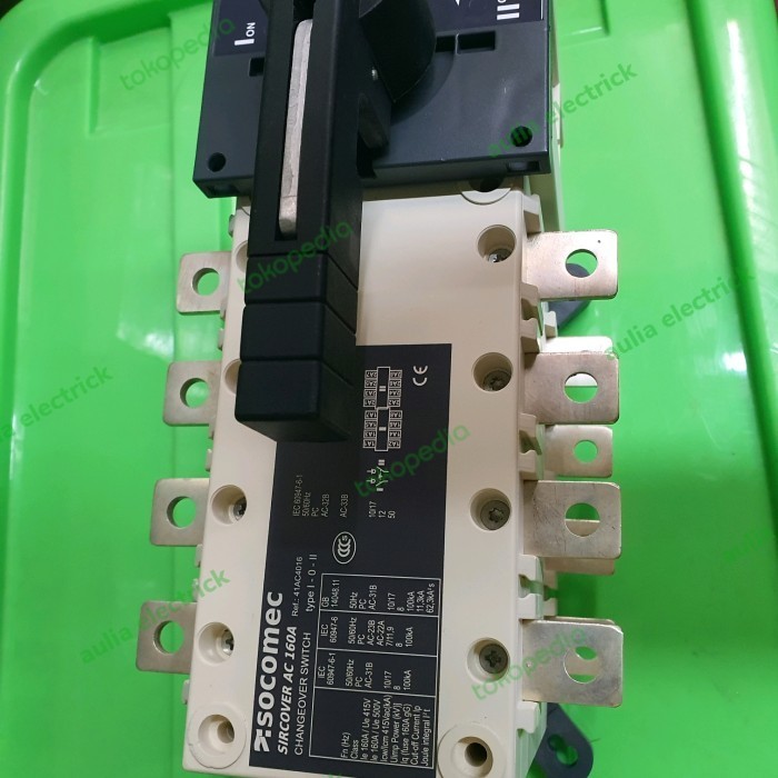 [New Ori] Cos Socomec 160A 4P Terbatas