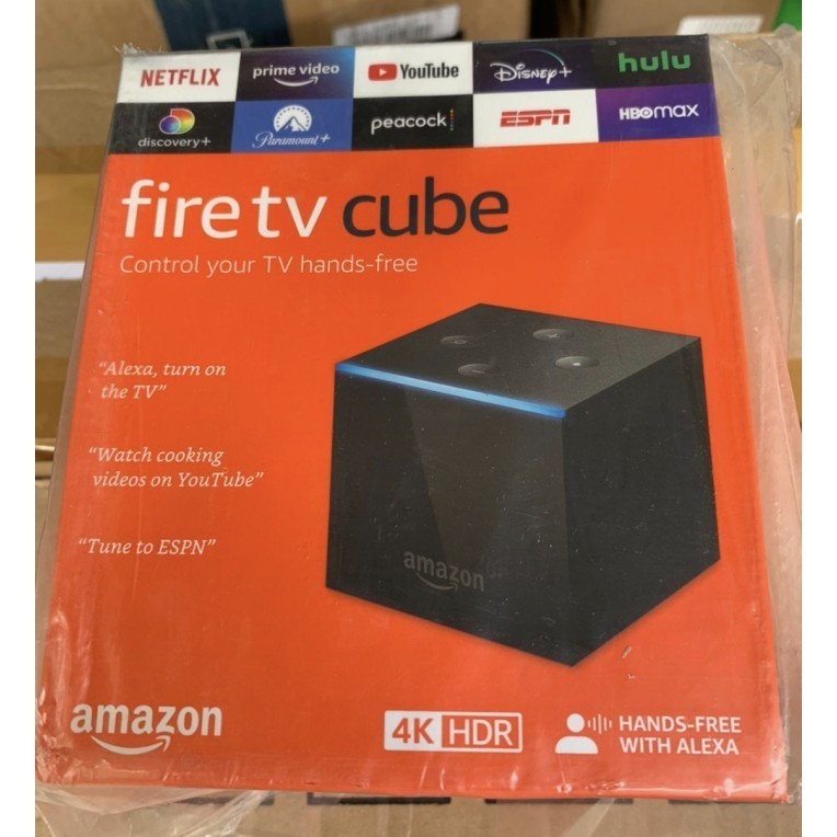 [New] Amazon Fire Tv Cube 2Nd Gen With Alexa Voice Remote 3Rd Gen Limited