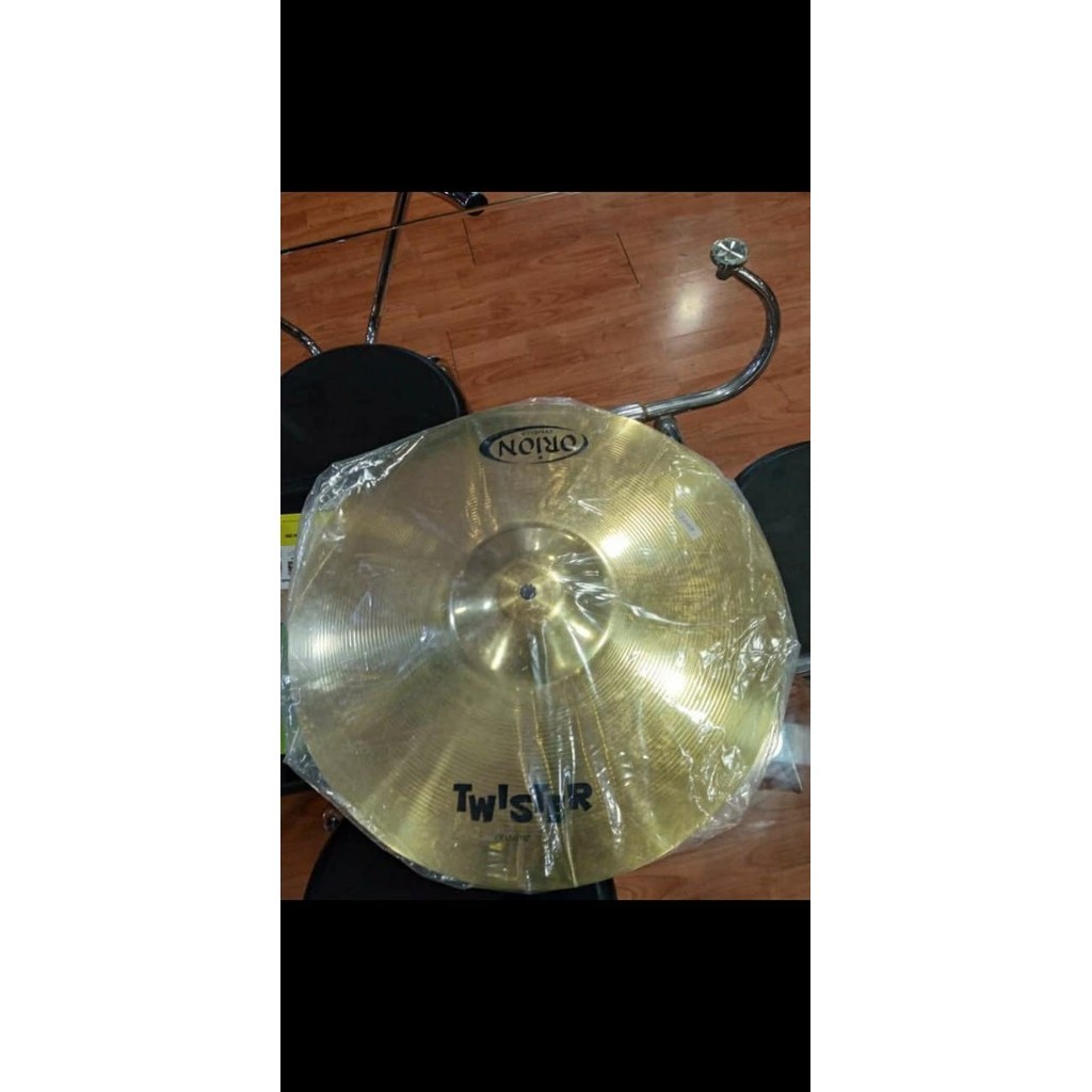 [New] Crash Cymbal Orion Twister 16 Inc Made In Brazil Terbaru