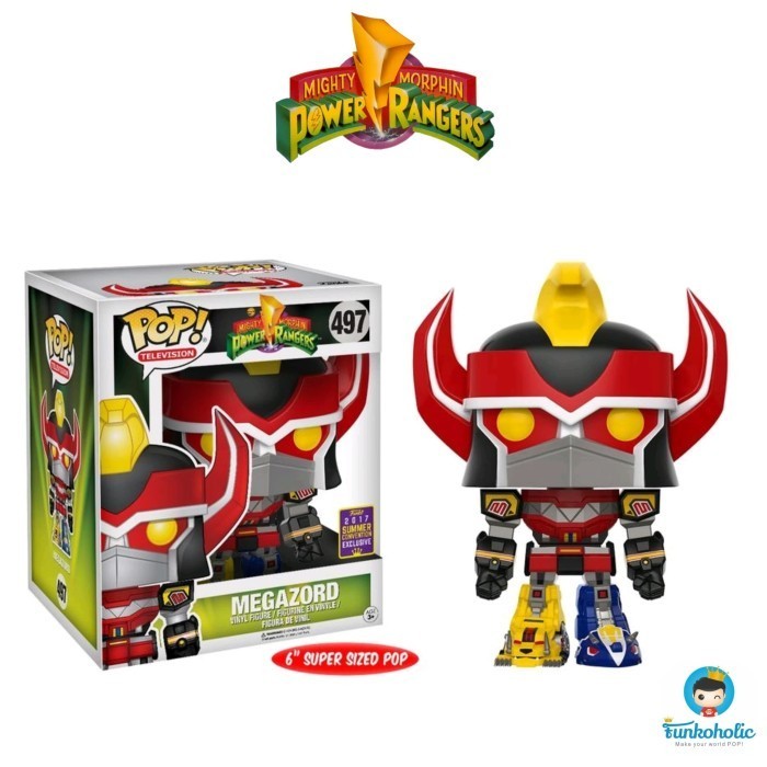 [Ori] Funko Pop Television Power Rangers - Megazord Sdcc Exclusive #497 Terbatas