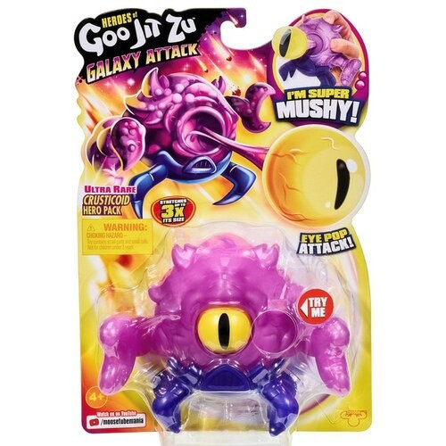 [Original] Sale: Goo Jit Zu Galaxy Attack Crusticoid Hero Pack Figure Ultra Rare Terbaru