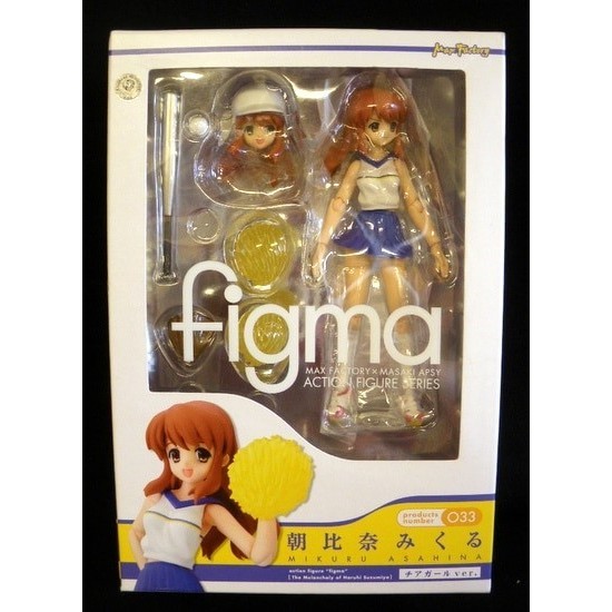[Ori] Figma Ori 33 / 033 Asahina Mikuru - Suzumiya Haruhi - Cheerleader Misb Limited