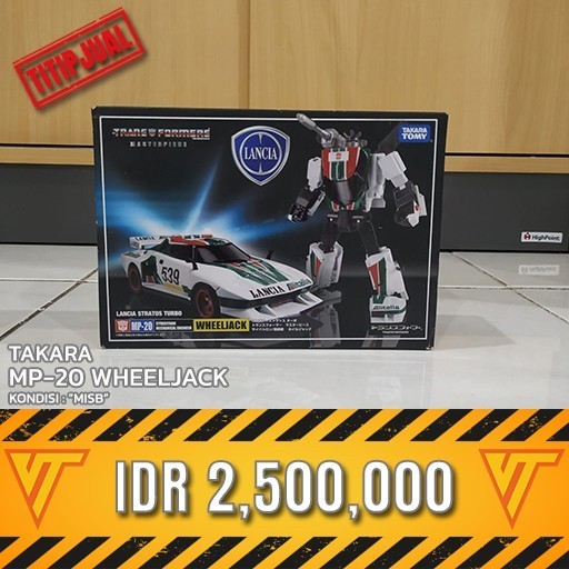 [Ori] Mp-20 Wheeljack By Takara Terbaru