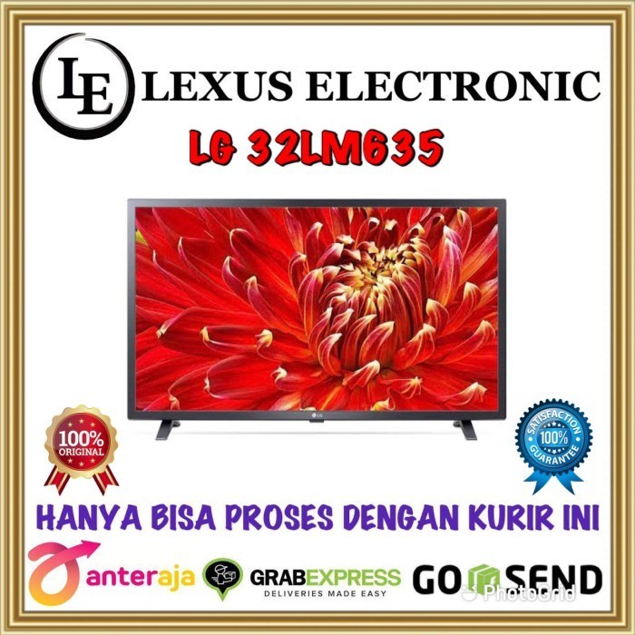[New] Lg Led Smart Tv 32 Inch  32Lm635  Lm635  Digital Tv  Smart Tv Terbaru