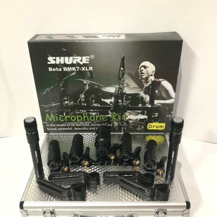 [New] Mic Drum Shure Beta Dmk 7 Kit Limited