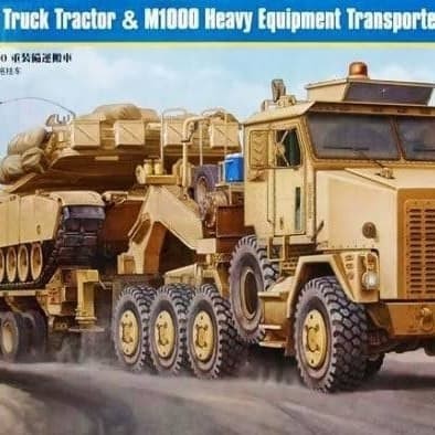 [Original] Mokit Hobby Boss 1:35 85502 M1070 Truck Tractor  M1000 Heavy Terbaru