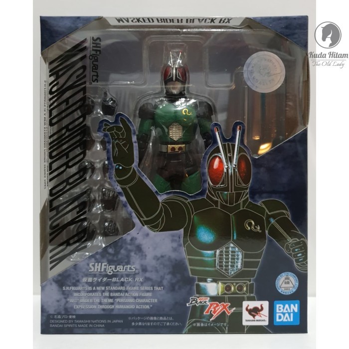[Original] Bandai Shf Kamen Rider Black Rx S.H.Figuarts Terbaru