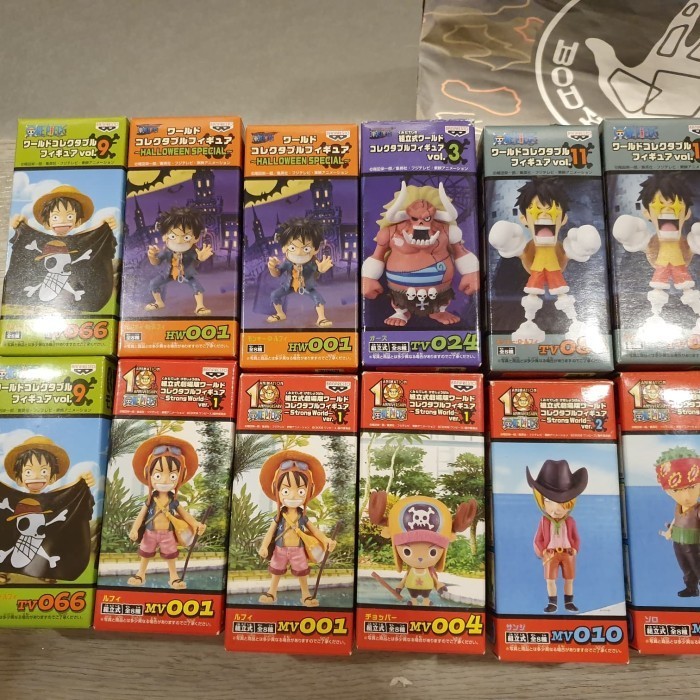 [Ori] Wcf Mix Rare Luffy Zoro Usop Oz Onepiece Misb Japver Berkualitas