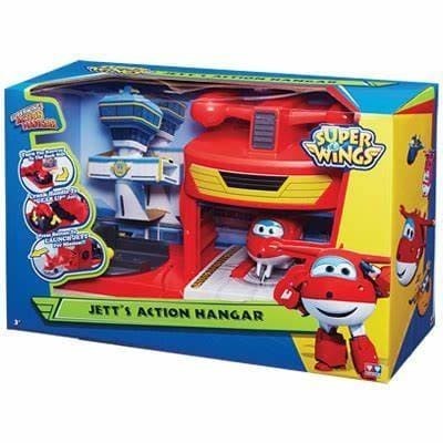 [Original] Super Wings Superwings Jett Action Hangar Mainan Anak Terbaru